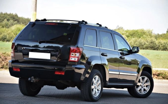 Jeep Grand Cherokee cena 53700 przebieg: 233000, rok produkcji 2009 z Czarna Białostocka małe 352